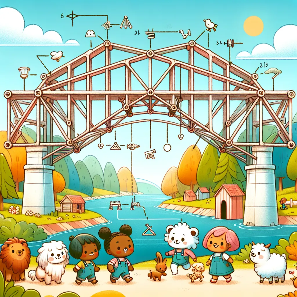 A huge suspension bridge spanning a river valley