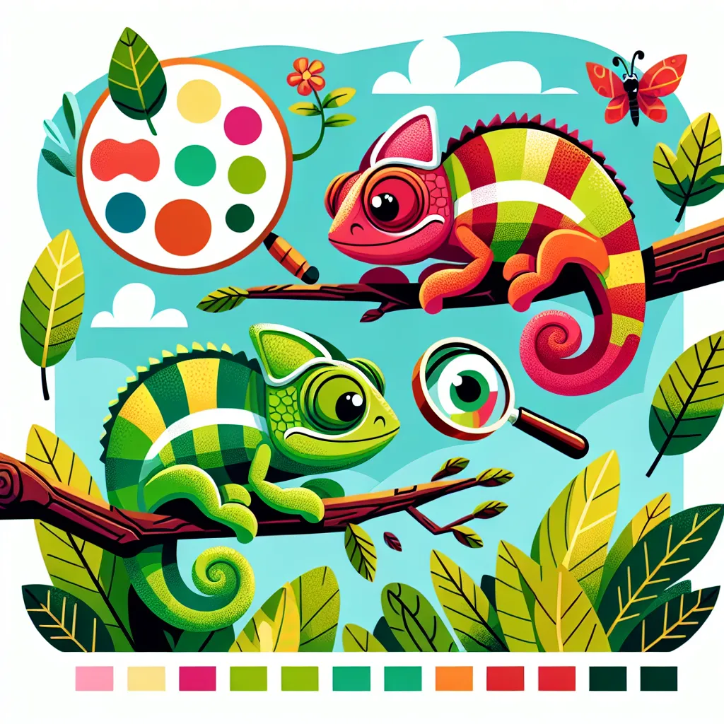 Chameleon Colour Change