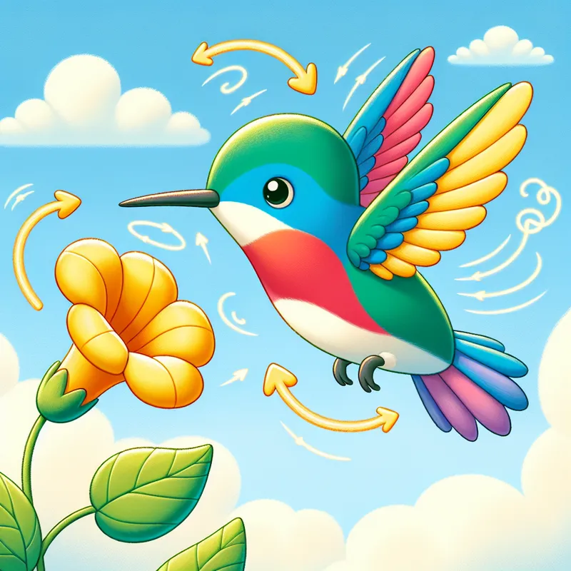 Wing Wizards: How Hummingbirds Perform Their Hovering Magic!
