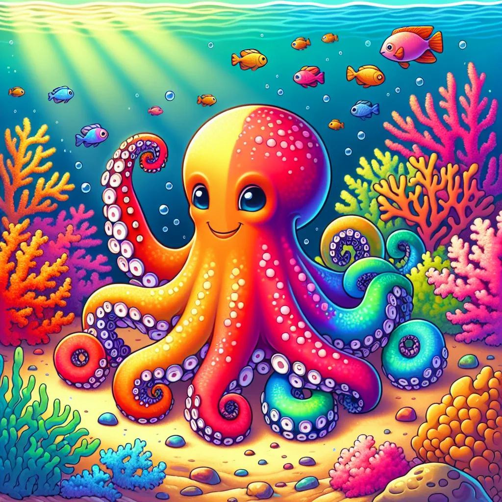 Octopus Colour Change