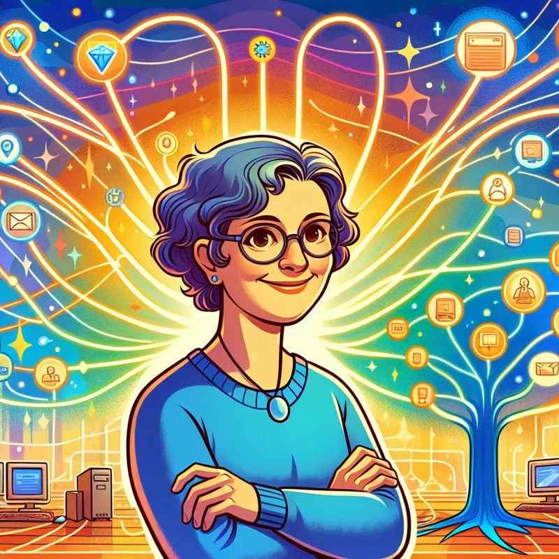 Weaving the Internet Web: How Radia Perlman Built the Digital Highways We Use Every Day!