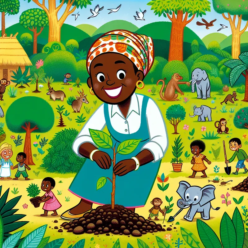 Wangari Maathai: The Hummingbird Who Sparked a Forest Revolution!
